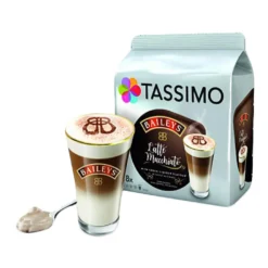 TASSIMO Latte Macchiato Baileys 5er Pack T Discs Kaffee Kapseln 5 X 8 Getränke -Drink World Store 013a2601b346ecfb27c0b78d0364ef2a
