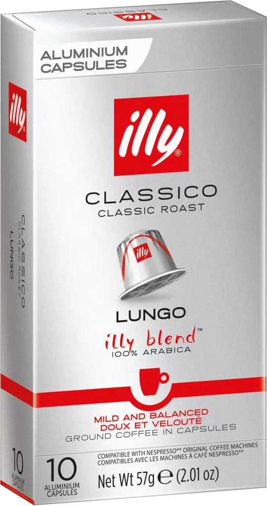 Illy - Classico Lungo Kaffeekapseln - 10 Kapseln 4 Illy - Classico Lungo Kaffeekapseln - 10 Kapseln – Bild 2