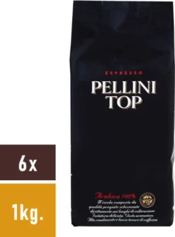 Pellini - TOP 100% Arabica Bohnen - 6x 1 Kg 5 Pellini - TOP 100% Arabica Bohnen - 6x 1 Kg -Drink World Store 04eaee19ca4276c734f3550910d3914c