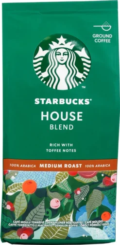 Starbucks House Blend Medium Roast Gemahlener Filterkaffee 200g -Drink World Store 04fafb34aa29ae23d02e597ddfe9e6e6