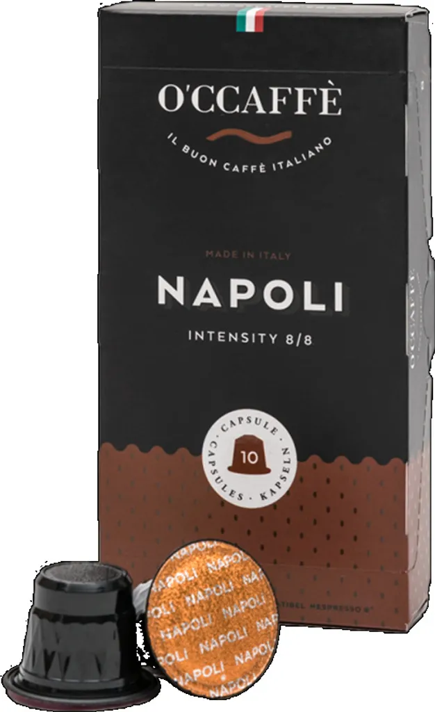 O'CCAFFÈ Napoli | 10 Nespresso® Komp. Kapseln 3 O'CCAFFÈ Napoli | 10 Nespresso® Komp. Kapseln