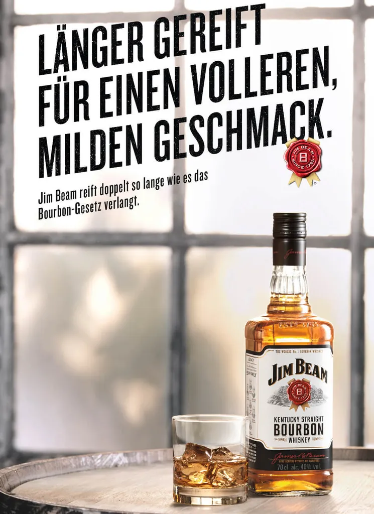 Jim Beam Kentucky Straight Bourbon Whiskey | 40 % Vol | 0,7 L 5 Jim Beam Kentucky Straight Bourbon Whiskey | 40 % Vol | 0,7 L – Bild 3