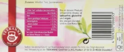 Teekanne Weißer Tee Jasmin Mild Im Geschmack Mit Natürlichem Aroma 25g -Drink World Store 0651941fc9d65c1d9b879ae4b432609d
