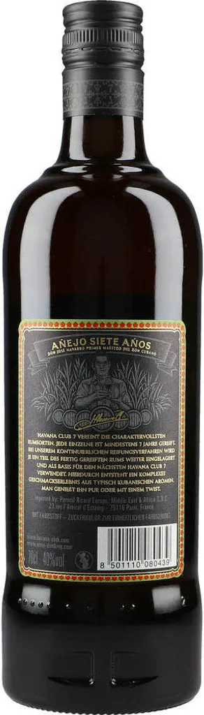 Havana Club Añejo 7 Años | 40 % Vol | 0,7 L 8 Havana Club Añejo 7 Años | 40 % Vol | 0,7 L – Bild 6
