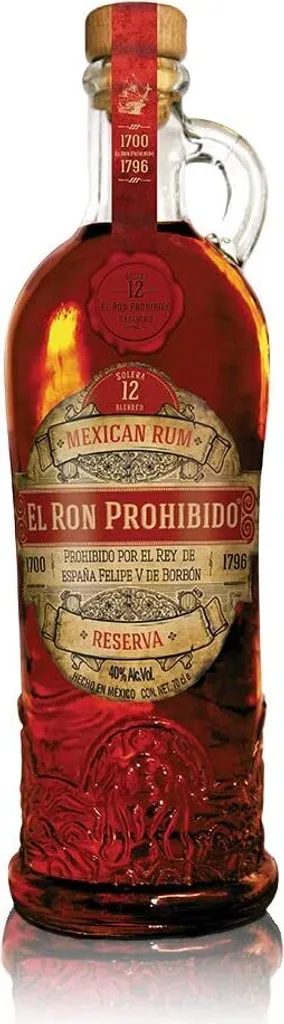 El Ron Prohibido Rum Solera 12 Jahre Mexican Rum | 40 % Vol | 0,7 L 10 El Ron Prohibido Rum Solera 12 Jahre Mexican Rum | 40 % Vol | 0,7 L – Bild 8