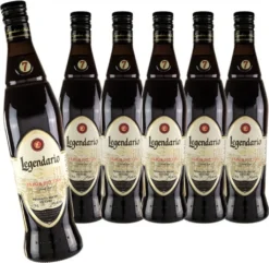 Rum LEGENDARIO Elixir De Cuba - 6er Sparpack