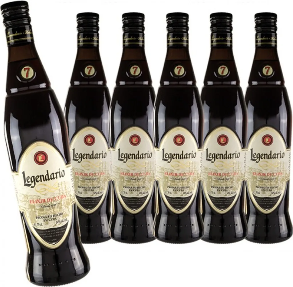 Rum LEGENDARIO Elixir De Cuba - 6er Sparpack 3 Rum LEGENDARIO Elixir De Cuba - 6er Sparpack
