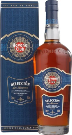 Havana Club Selección De Maestros Triple Barrel Aged Rum In Geschenkpackung Kuba | 45 % Vol | 0,7 L -Drink World Store 0b29f72c515f1182b672e7b428cebdce