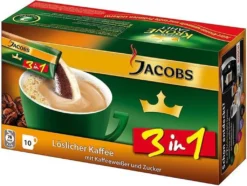 Jacobs Classic 3in1 Sticks | Löslicher Kaffee | 10 Portionen 24 Jacobs Classic 3in1 Sticks | Löslicher Kaffee | 10 Portionen -Drink World Store 0f4e5bf55b456fcc43734305c682646f