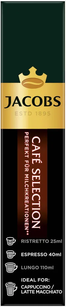 JACOBS Kapseln Café Selection 10 X 20 Nespresso®* Kompatible Kaffeekapseln 8 JACOBS Kapseln Café Selection 10 X 20 Nespresso®* Kompatible Kaffeekapseln – Bild 6
