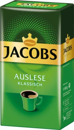 JACOBS Auslese Klassisch Filterkaffee 12x500g Kaffee Gemahlen 17 JACOBS Auslese Klassisch Filterkaffee 12x500g Kaffee Gemahlen -Drink World Store 13a78bc8049777048883ea9557227468