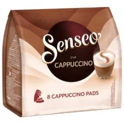 Senseo® Cappuccino - 10*8 Kaffeepads 12 Senseo® Cappuccino - 10*8 Kaffeepads -Drink World Store 15ec1f82437f8247a5f828887f7479bc