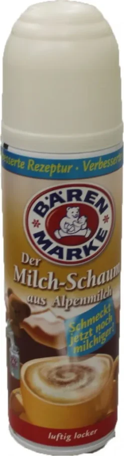 Bärenmarke Der Milch Schaum Luftig Locker In Der Sprühflasche 250ml -Drink World Store 16a15c14fc9bed721a3c1bbfb13ddee3