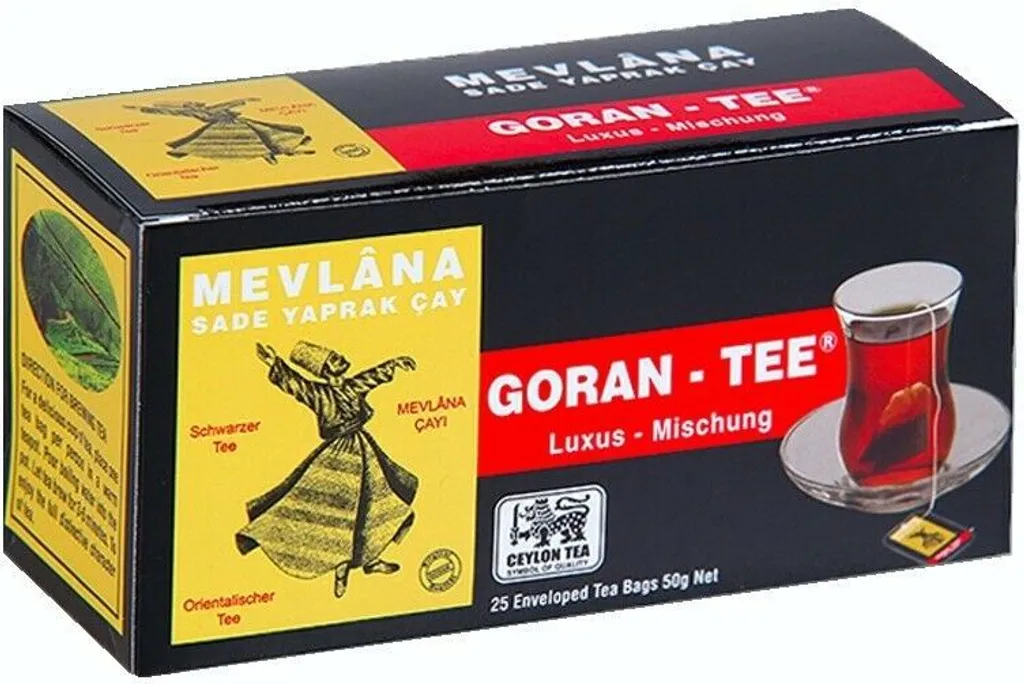Mevlana Goran Tee Orientalischer Schwarzer Tee 62,5g 3 Mevlana Goran Tee Orientalischer Schwarzer Tee 62,5g