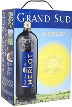 Grand Sud Merlot 13% 3,0L BiB (F) 13 Grand Sud Merlot 13% 3,0L BiB (F) -Drink World Store 1902265322d3787d83505c41f156a031