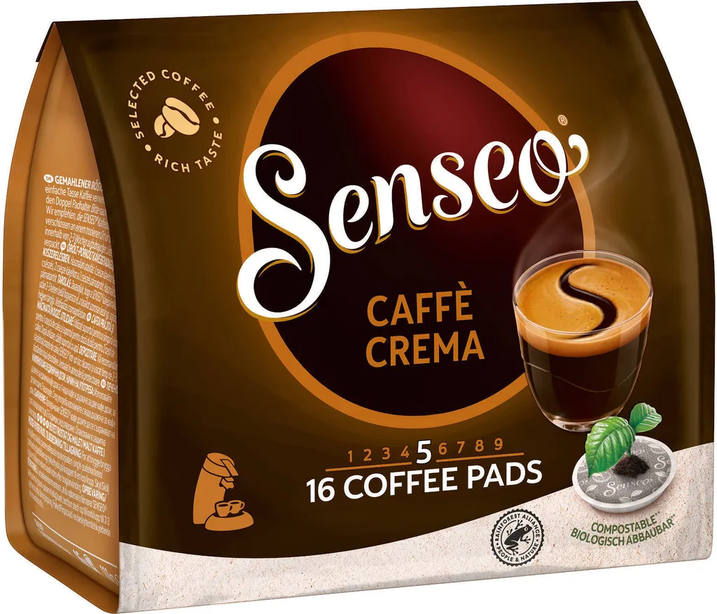 SENSEO Pads Caffè Crema Senseopads 80 Getränke Pads Softpads 5 SENSEO Pads Caffè Crema Senseopads 80 Getränke Pads Softpads – Bild 3