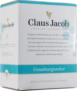 Claus Jacob Grauburgunder Qualitätswein 5L BIB