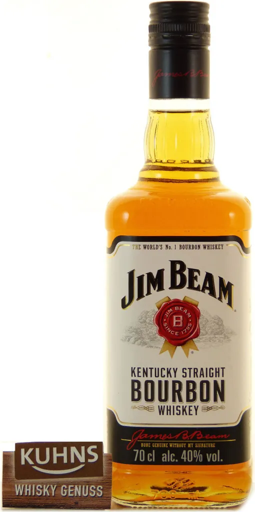 Jim Beam Kentucky Straight Bourbon Whiskey | 40 % Vol | 0,7 L 4 Jim Beam Kentucky Straight Bourbon Whiskey | 40 % Vol | 0,7 L – Bild 2