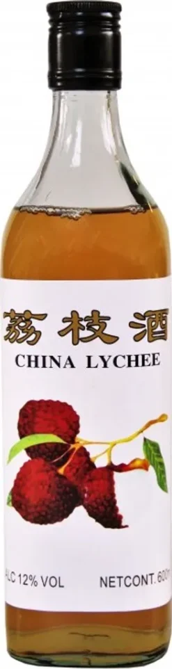 [ 600ml ] CHINA LYCHEE Alkoholhaltiges Litschi Getränk Lycheewein 12% Vol.