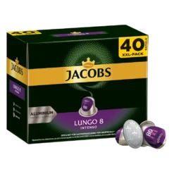 JACOBS Kapseln Lungo Intenso 5 X 40 Nespresso®* Kompatible Kaffeekapseln 14 JACOBS Kapseln Lungo Intenso 5 X 40 Nespresso®* Kompatible Kaffeekapseln -Drink World Store 1cebf109b7756dcb160b2109d9532116