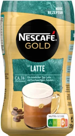 Nescafé® Nescafé Gold Typ Latte | 250g Dose -Drink World Store 1cfa56f030eaf8ae9fe869165c18c9fd