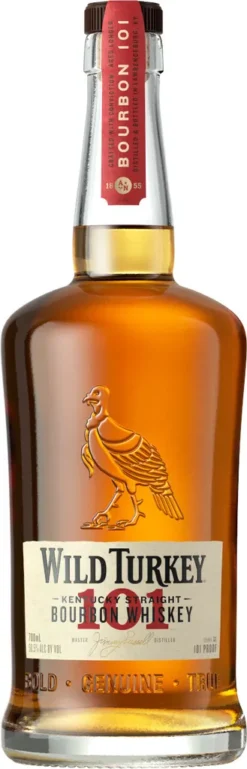 Wild Turkey 101 Kentucky Straight Bourbon Whiskey | 50,5 % Vol | 0,7 L -Drink World Store 1d9240ef9eab328238d2cf4a2c5a8d79