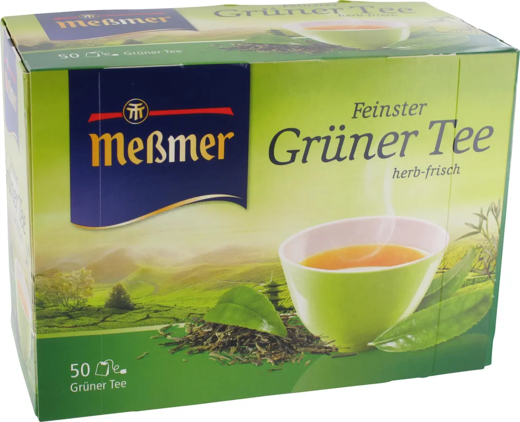 Meßmer Grüner Tee Herb Frischer Genuss 50 Teebeutel Traditionell 87g 4 Meßmer Grüner Tee Herb Frischer Genuss 50 Teebeutel Traditionell 87g – Bild 2