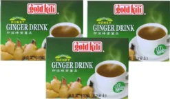 [ 3x 180g ( 10x18g) ] GOLD KILI Instant Ingwer Getränk / Ingwergetränk / Ginger Drink