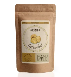 250g Koriander Ganz - Coriander Saat - Ganze Körner Samen | Plastikfrei Verpackt | SPINTZ