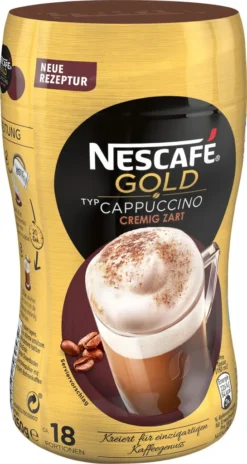 Nescafé® Nescafé Gold Typ Cappuccino Cremig Zart | 250g 19 Nescafé® Nescafé Gold Typ Cappuccino Cremig Zart | 250g -Drink World Store 24493ddce384746f1e6561a300eb70b2