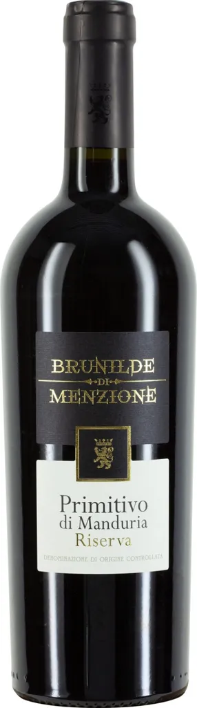 Brunilde Di Menzione, Primitivo Di Manduria Riserva DOC 3 Brunilde Di Menzione, Primitivo Di Manduria Riserva DOC