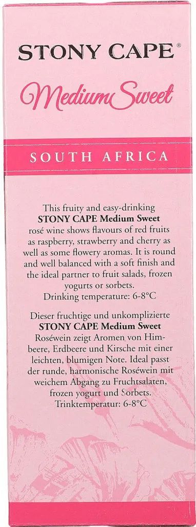 Stony Cape Rosé Medium Sweet 12% 3,0L BIB (SA) 6 Stony Cape Rosé Medium Sweet 12% 3,0L BIB (SA) – Bild 4