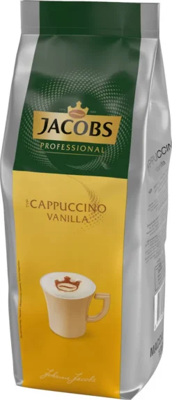 JACOBS Professional Löskaffee Typ Cappuccino Vanilla 10 X 1 Kg Löslicher Kaffee 10 JACOBS Professional Löskaffee Typ Cappuccino Vanilla 10 X 1 Kg Löslicher Kaffee -Drink World Store 27b6bfa46d4872eab4ae52592e0426da