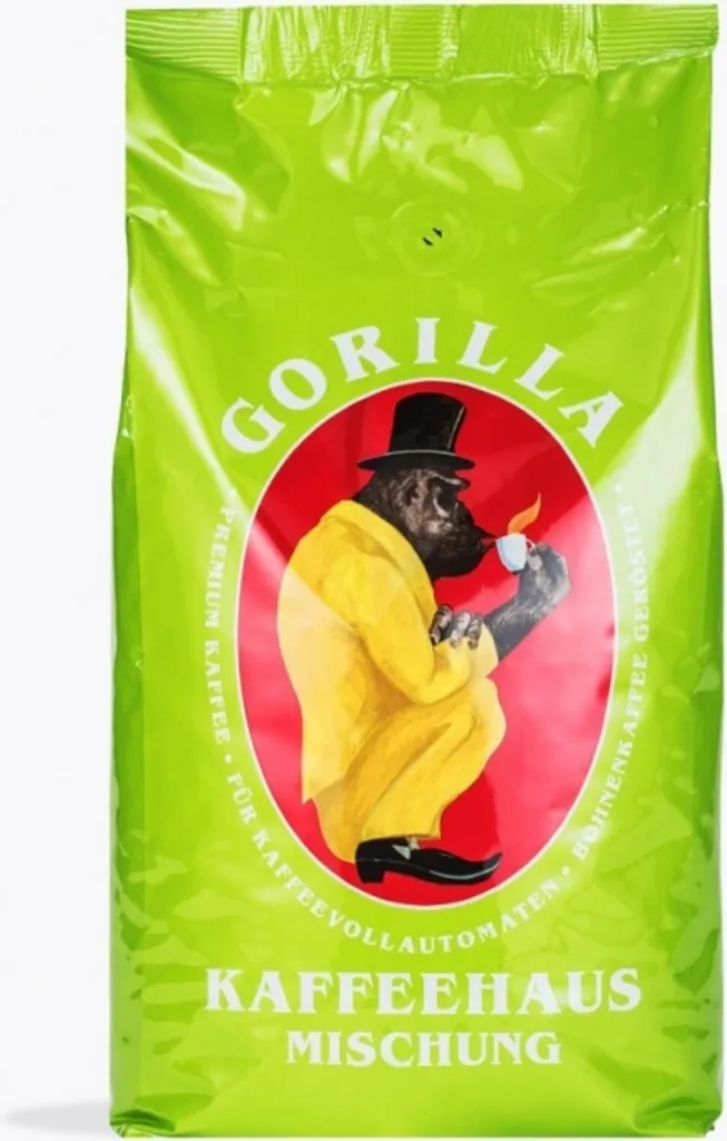 Joerges Gorilla Kaffeehaus Kaffeebohnen 1kg 5 Joerges Gorilla Kaffeehaus Kaffeebohnen 1kg – Bild 3