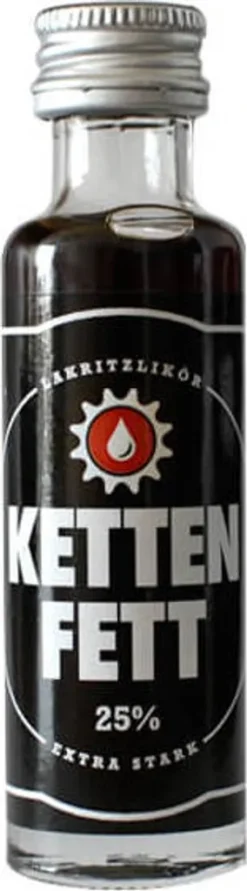 Kettenfett Lakritzlikör Miniatur 0,02 L