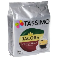 Tassimo Jacobs Caffè Crema Classico | 16 T Discs, Kaffeekapseln 23 Tassimo Jacobs Caffè Crema Classico | 16 T Discs, Kaffeekapseln -Drink World Store 2a29ca5266a3c3c9cbab648e0fd50116
