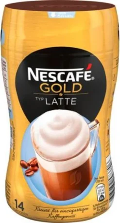 Nescafé® Nescafé Gold Typ Latte | 250g Dose -Drink World Store 2ada7b8bb5eae1b3a9781d32579d3b17