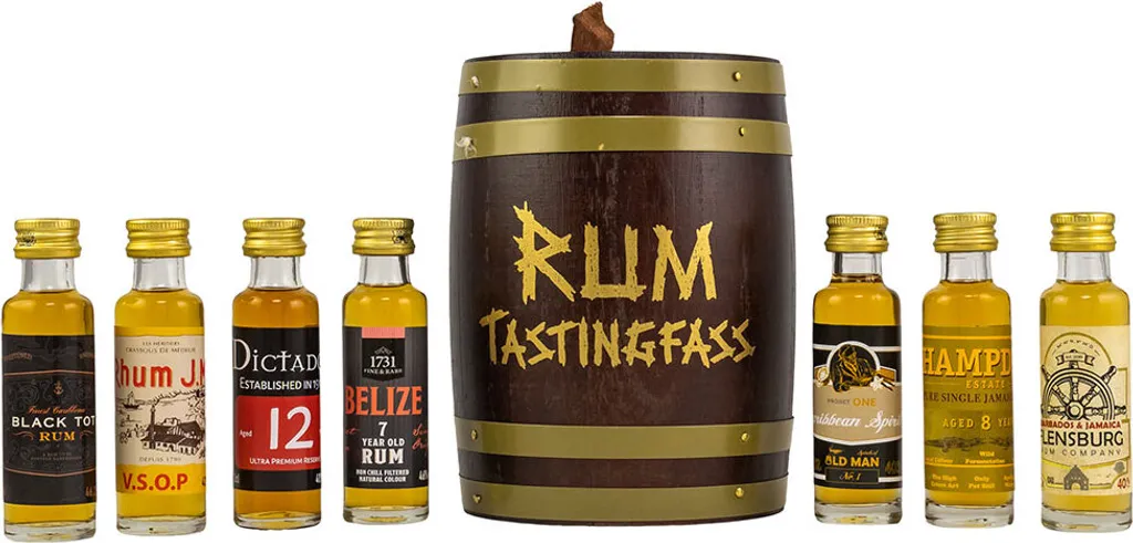 Rum-Tastingfass 7er-Set 3 Rum-Tastingfass 7er-Set
