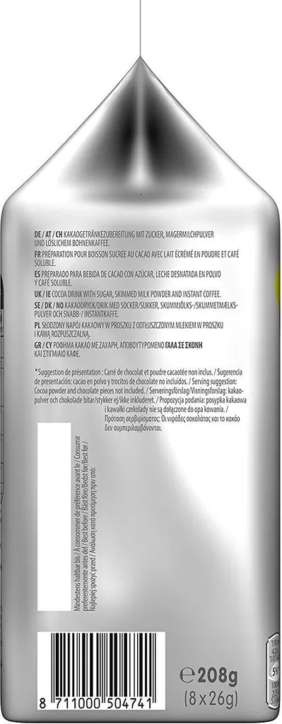 Tassimo Jacobs Cappuccino Choco 5er Pack, 40 Getränke, 5 X 8 T-Discs 7 Tassimo Jacobs Cappuccino Choco 5er Pack, 40 Getränke, 5 X 8 T-Discs – Bild 5