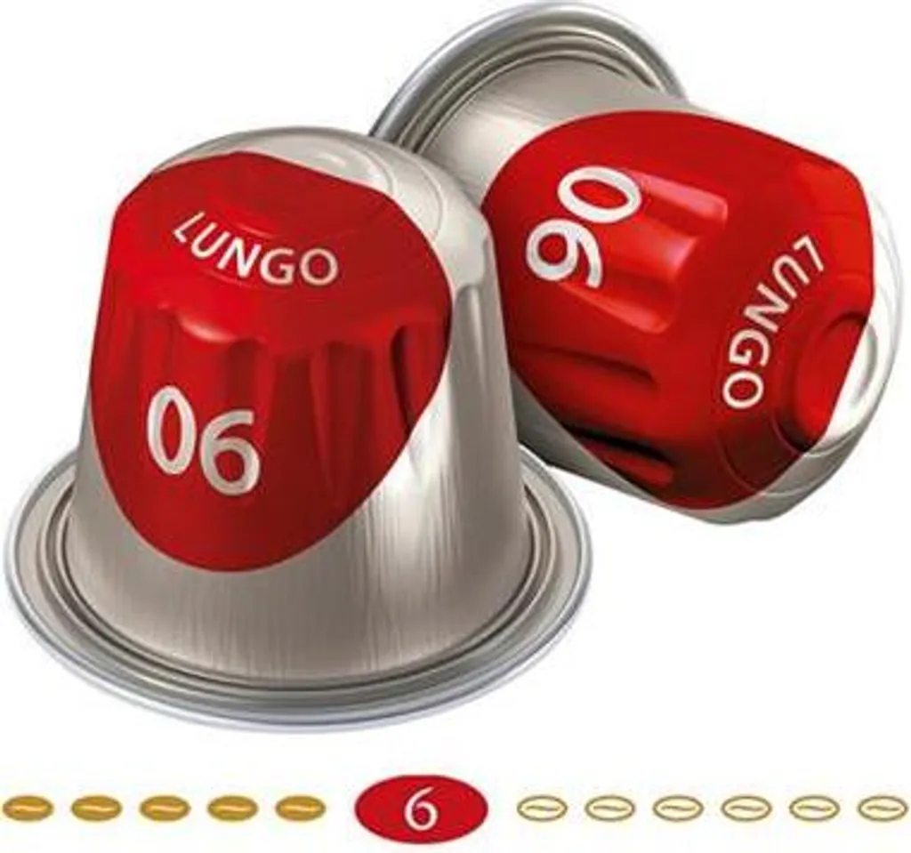 JACOBSLungo 6 Classico 200 Nespresso®* Kompatible Kaffeekapseln 7 JACOBSLungo 6 Classico 200 Nespresso®* Kompatible Kaffeekapseln – Bild 5