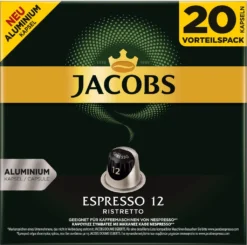 JACOBS Kapseln Espresso Ristretto 200 Nespresso Kompatible Kaffeekapseln 9 JACOBS Kapseln Espresso Ristretto 200 Nespresso Kompatible Kaffeekapseln -Drink World Store 30b15f444626a3e5219890fa99ac1c87
