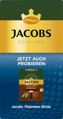 Jacobs Classic 2in1 Sticks | Löslicher Kaffee | 10 Portionen 16 Jacobs Classic 2in1 Sticks | Löslicher Kaffee | 10 Portionen -Drink World Store 3122ddc856d7fdab4c37ccd98571058c