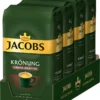 JACOBS Kaffeebohnen Krönung Crema Kräftig Bohnenkaffee 4 X 1 Kg Ganze Bohne 1 JACOBS Kaffeebohnen Krönung Crema Kräftig Bohnenkaffee 4 X 1 Kg Ganze Bohne -Drink World Store 3182649420aeac7d71bc8b7dbcc136de