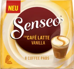 Senseo Café Latte Vanilla 10er Pack Kaffee Pads 10x 8 Pads, 80 Getränke 24 Senseo Café Latte Vanilla 10er Pack Kaffee Pads 10x 8 Pads, 80 Getränke -Drink World Store 31bd30fc737c34cc770c43691a52ce01