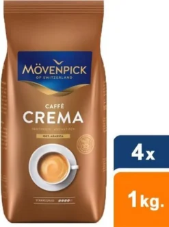 Mövenpick Caffè Crema | Ganze Bohne | 1000g -Drink World Store 31cf200606f4fc1392e1963d7b386af9