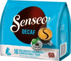 SENSEO Pads Decaf Entkoffeiniert Senseopads UTZ 80 Getränke Pads 12 SENSEO Pads Decaf Entkoffeiniert Senseopads UTZ 80 Getränke Pads -Drink World Store 320654e7c88043aa2ed6203feb0efdd1
