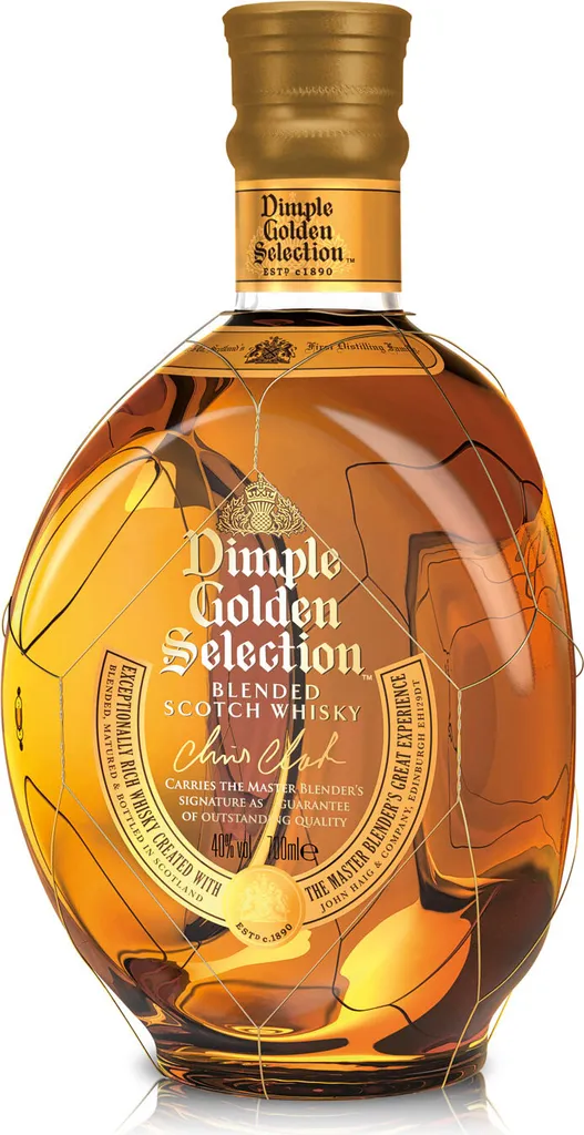 Dimple Golden Selection Blended Scotch Whisky In Geschenkpackung | 40 % Vol | 0,7 L 3 Dimple Golden Selection Blended Scotch Whisky In Geschenkpackung | 40 % Vol | 0,7 L