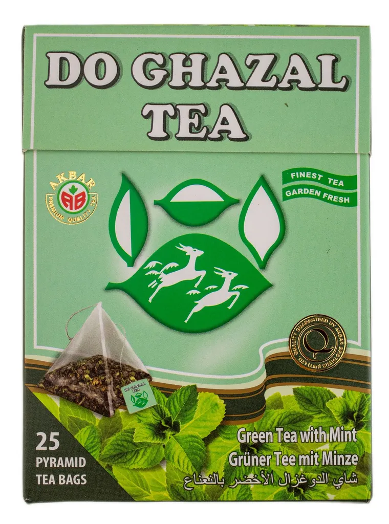 Do Ghazal - Grüner Tee Mit Minzenaroma 50g, 25 Beutel 3 Do Ghazal - Grüner Tee Mit Minzenaroma 50g, 25 Beutel