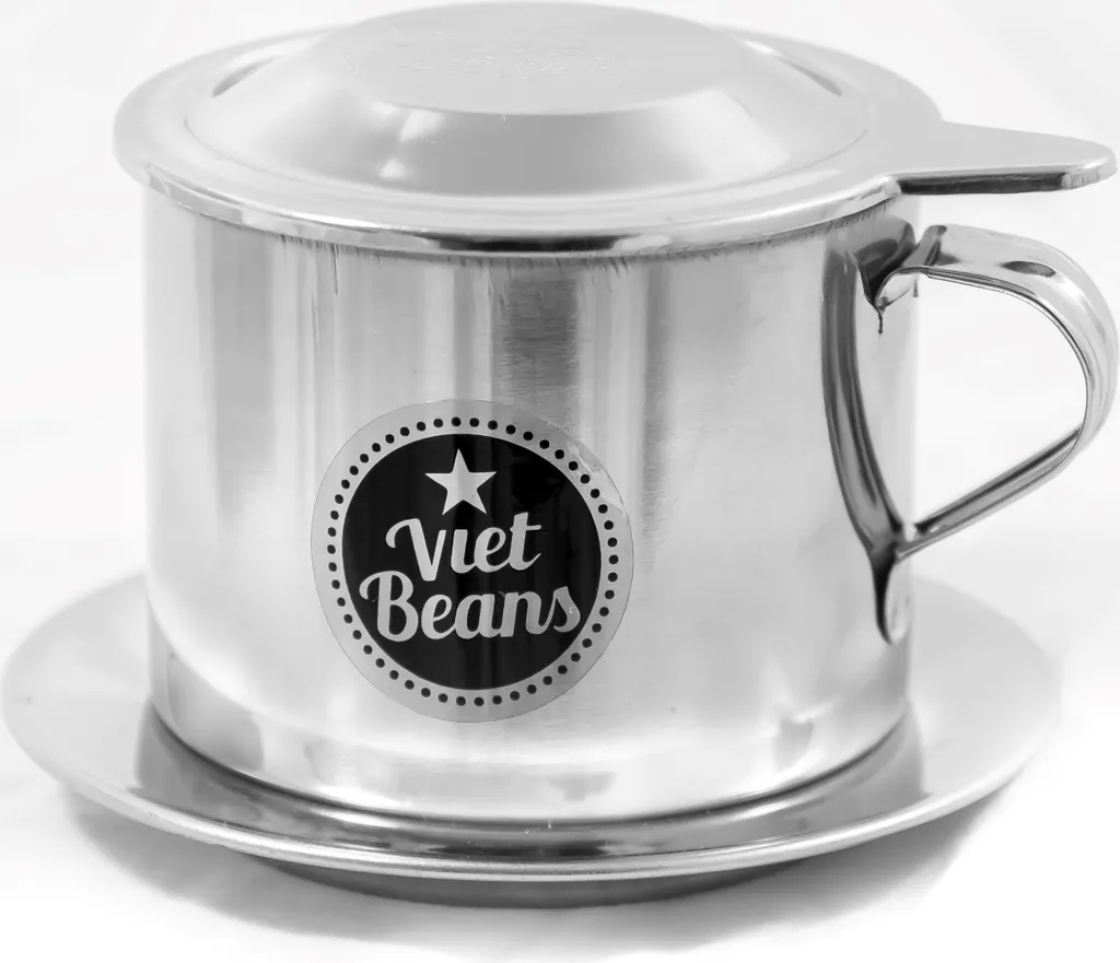 Vietnamesisches Kaffee-Starterset VietBeans Gemahlen - 2 X 250g Gemahlener Röstkaffee + Filter (Phin) + Gez. Kondensmilch 6 Vietnamesisches Kaffee-Starterset VietBeans Gemahlen - 2 X 250g Gemahlener Röstkaffee + Filter (Phin) + Gez. Kondensmilch – Bild 4