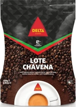 Röstkaffee, Gemahlen 250 Gr. - Café Delta Chavena Moido - Delta Cafés - Portugal